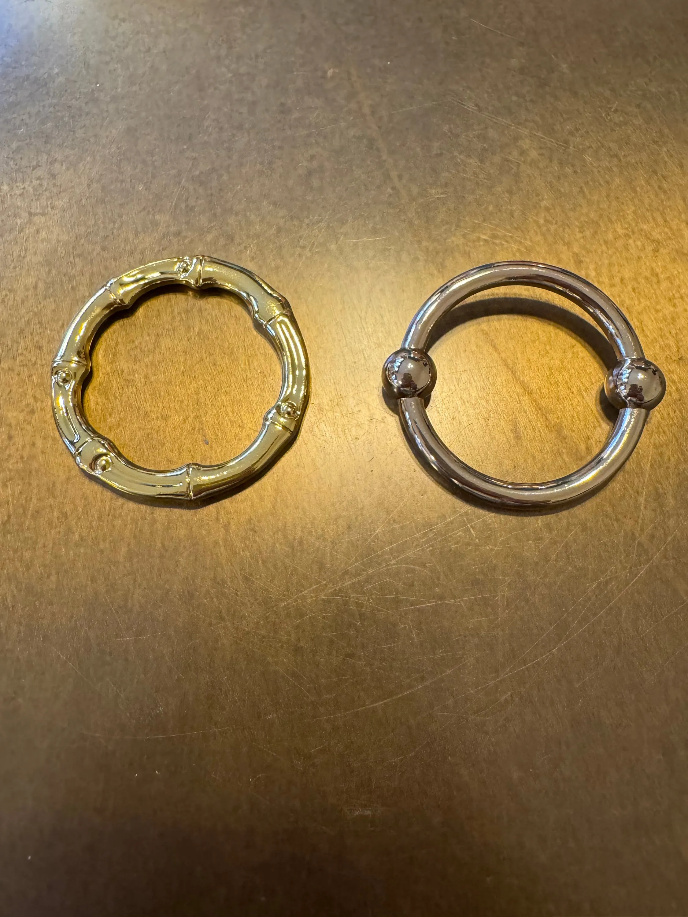 Metal Rings, Gold Metal Rings, Buckle, High Quality, Fashion, Swimwear, Clothing, Bags, Craft