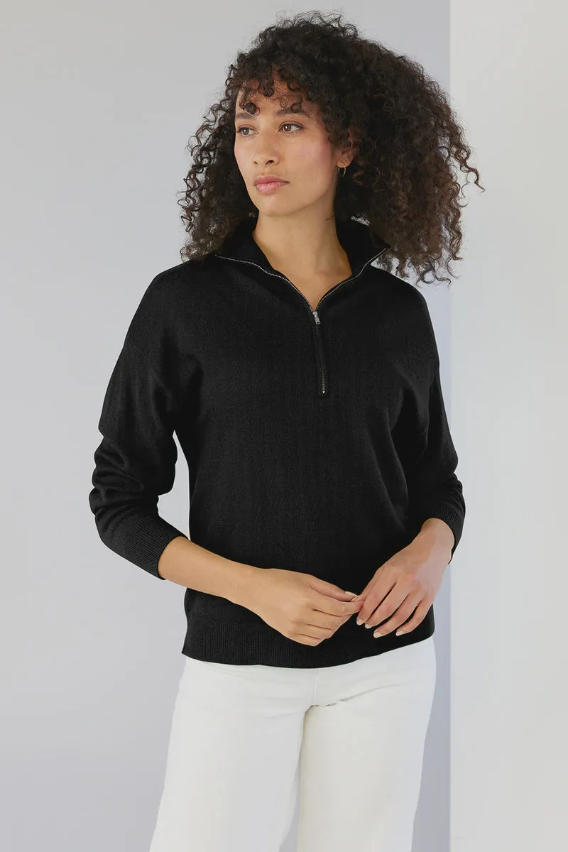 Mia Fratino Mae Half Zip Pullover 22139