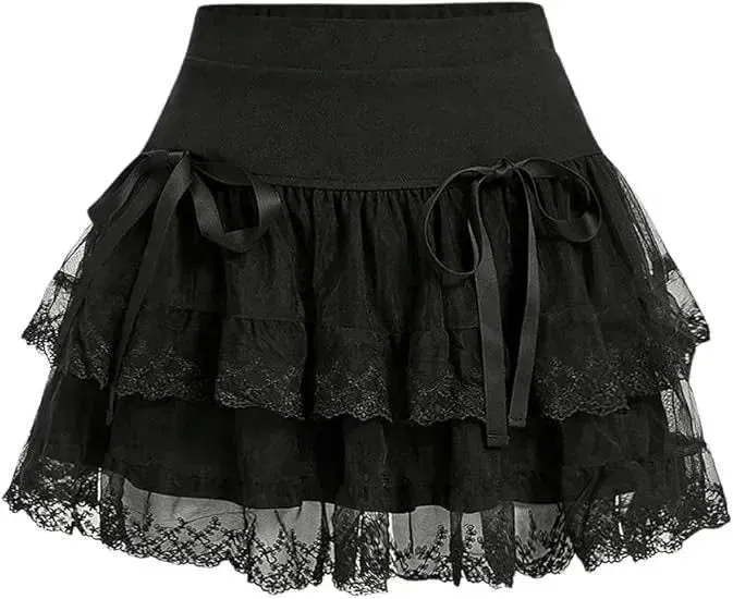 Mid-Waisted Mini Skirts