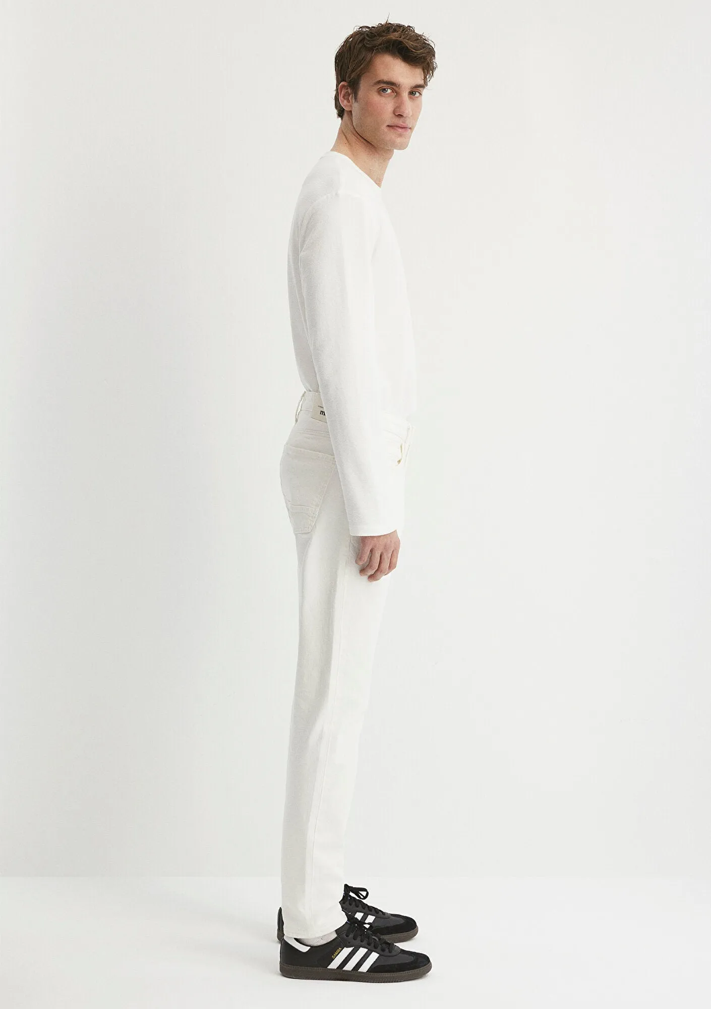 Milan White Comfort Street Jean Pants