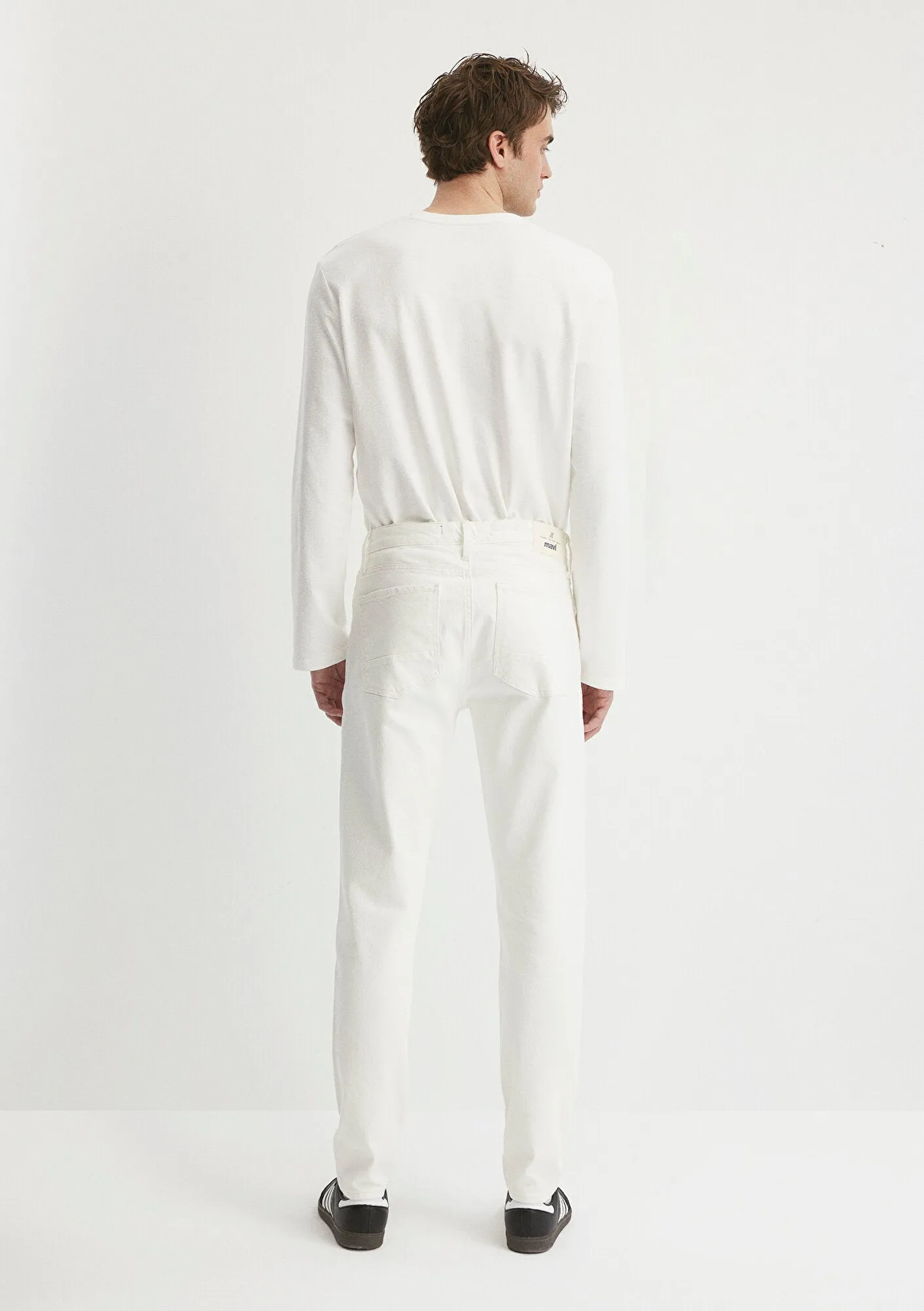Milan White Comfort Street Jean Pants