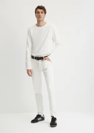 Milan White Comfort Street Jean Pants