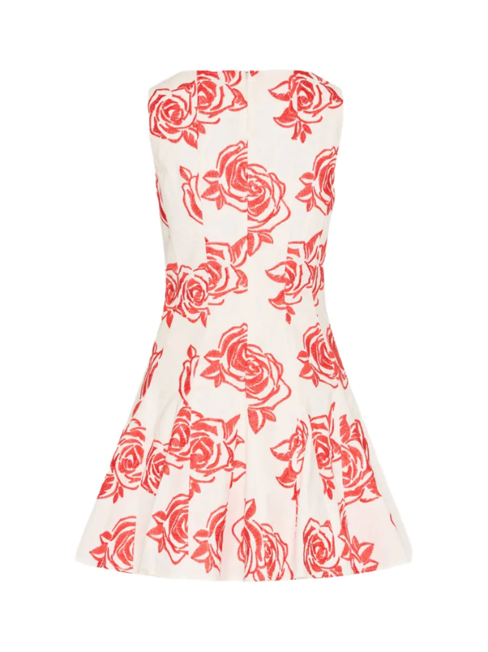Milly Ariel Rose Embroidery Mini Dress