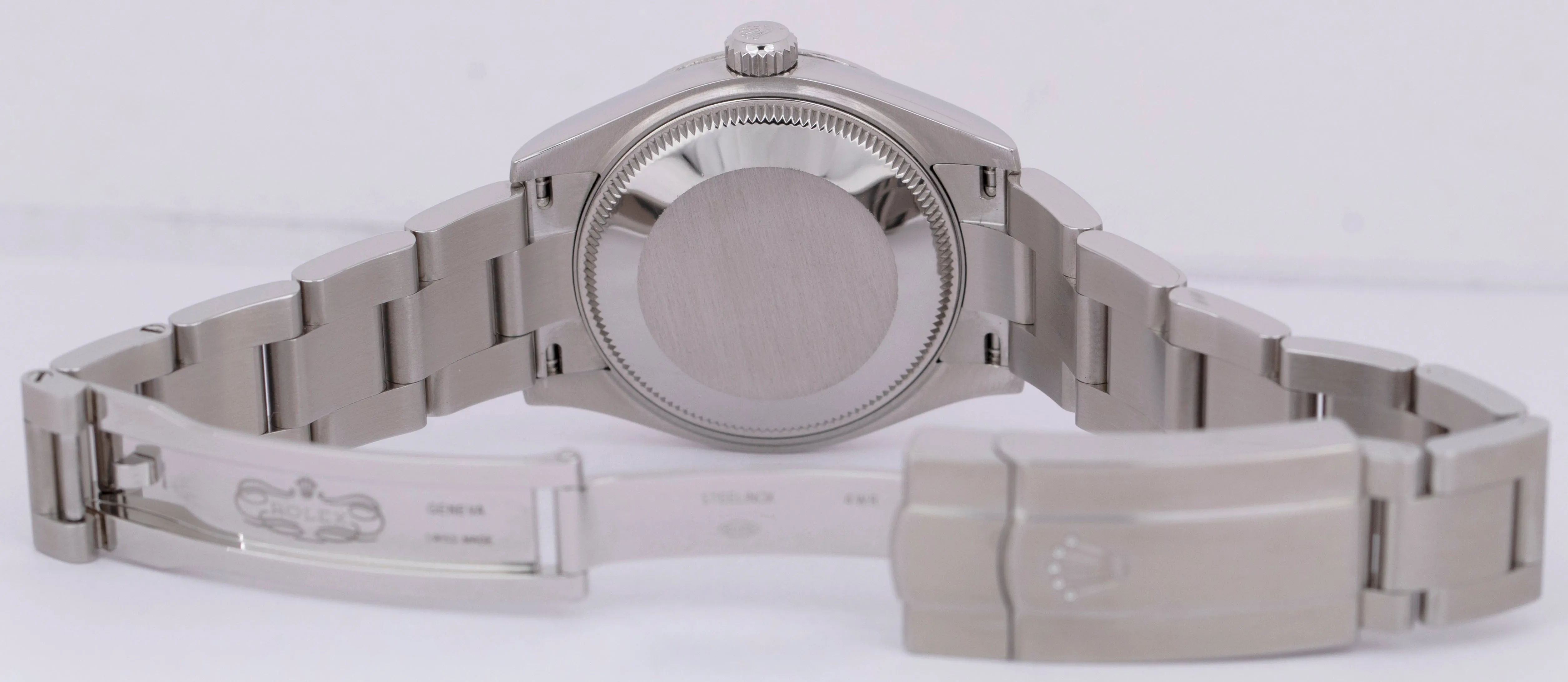 MINT PAPERS Rolex Oyster Perpetual CANDY PINK 31mm Steel Watch Oyster 277200 BOX