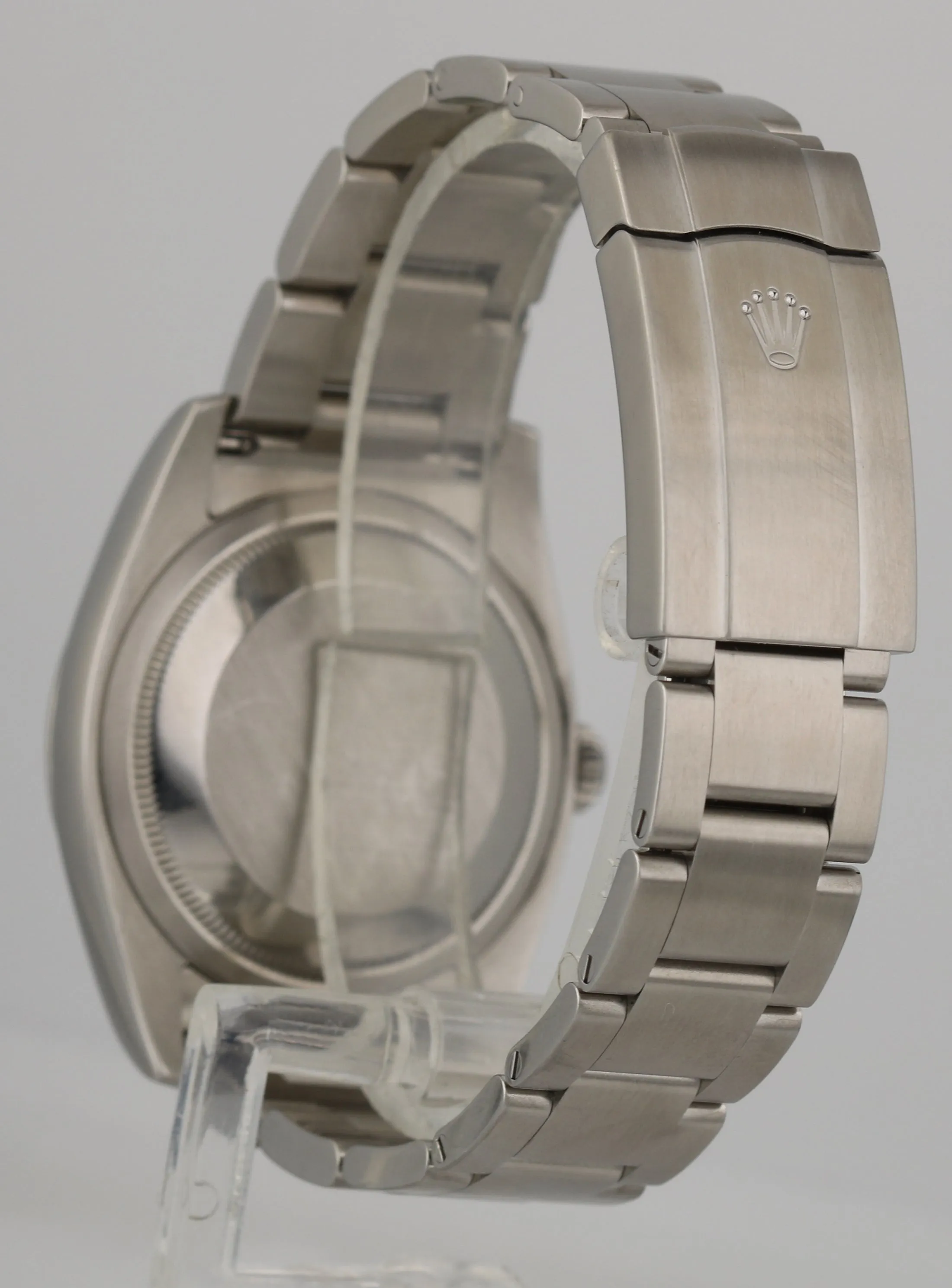 MINT Rolex Oyster Perpetual 36mm WHITE GRAPE Stainless Steel Watch 116000