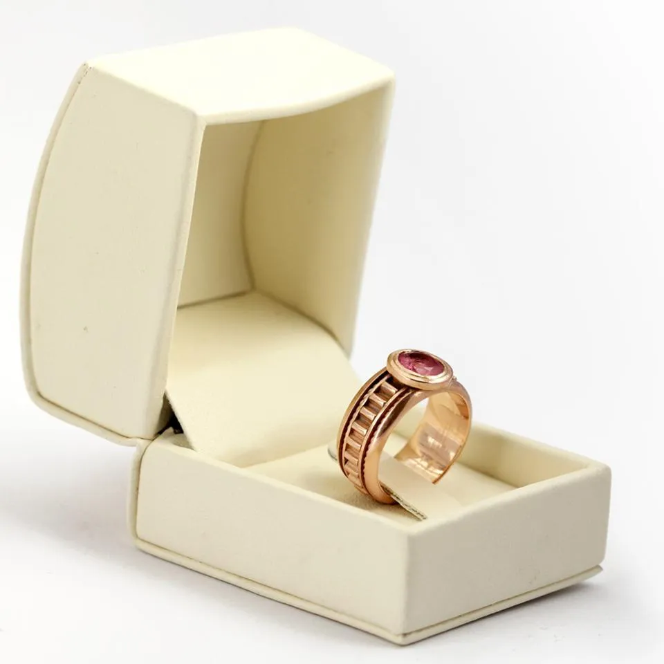Misti- promise ring engagement ring all pink
