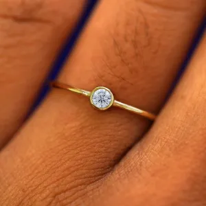 Moissanite Ring
