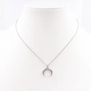 Moon Necklace Stainless Steel
