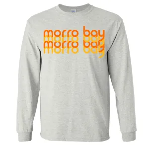 Morro Bay Sunset Stack Long Sleeve Shirt