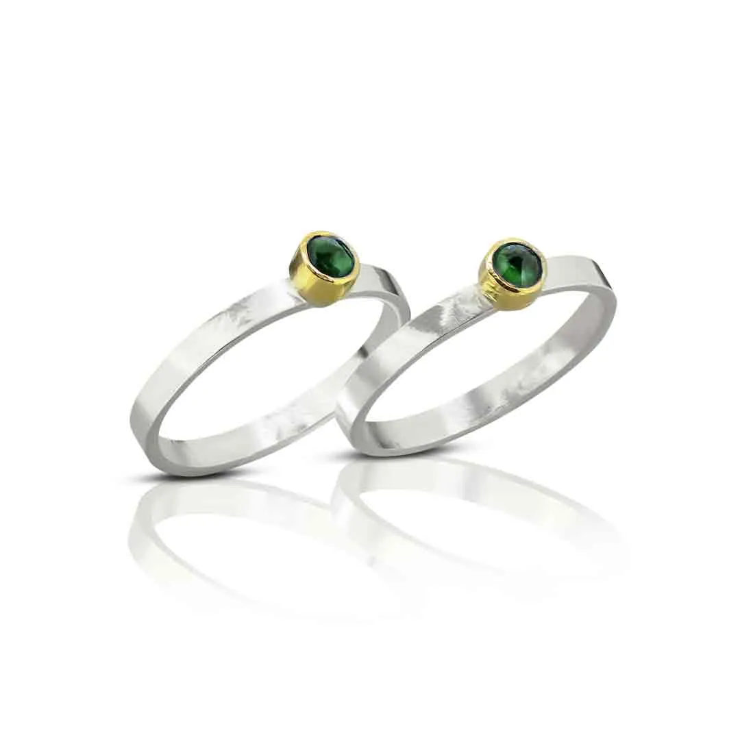 Mother Daughter Stacking Rings