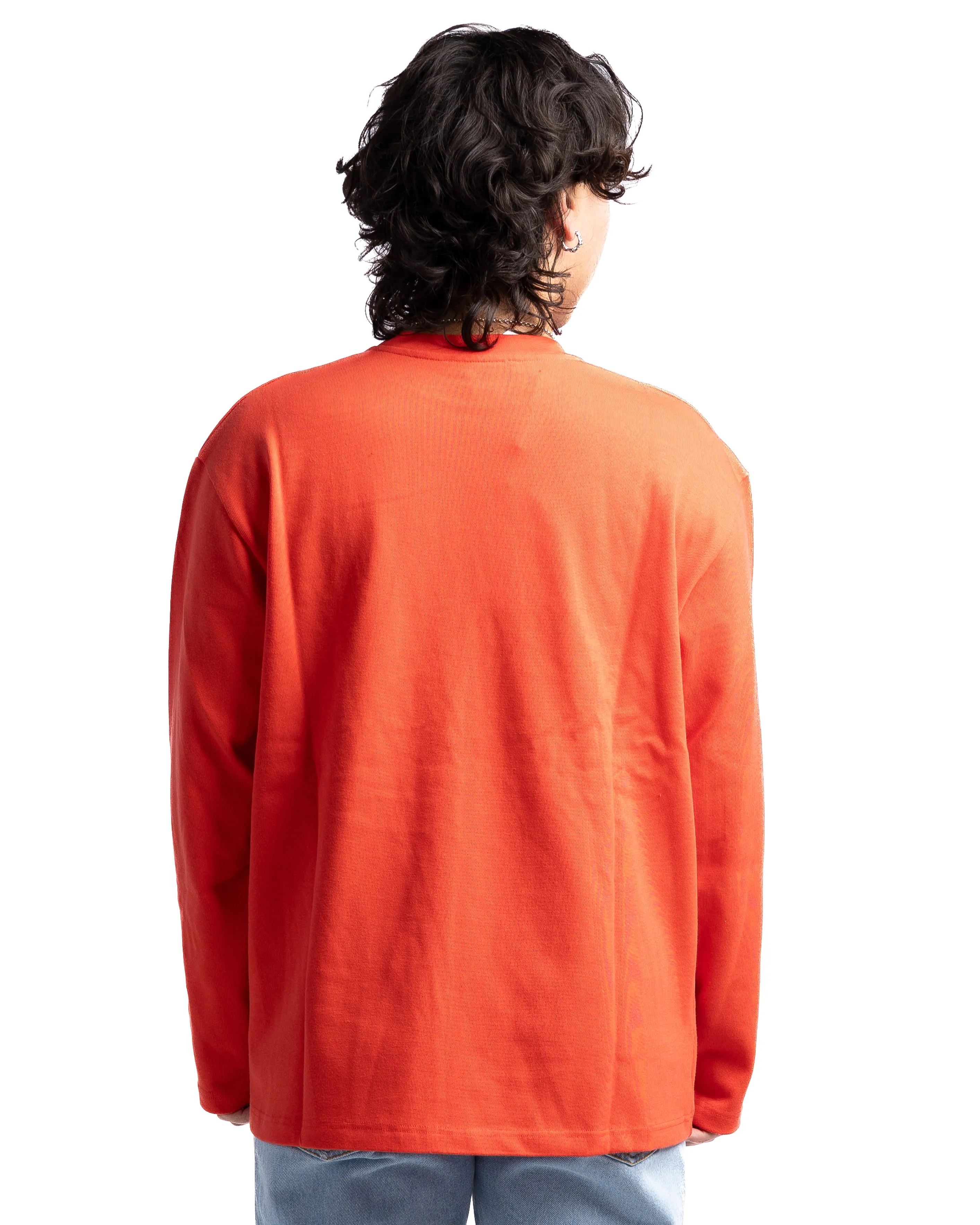 MOTR Oversized Logo LS Tee Infrared