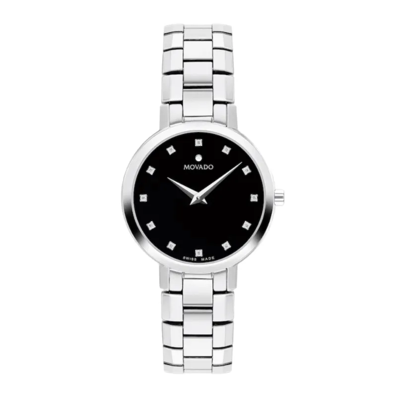 Movado Faceto Quartz Women's Watch 0607866