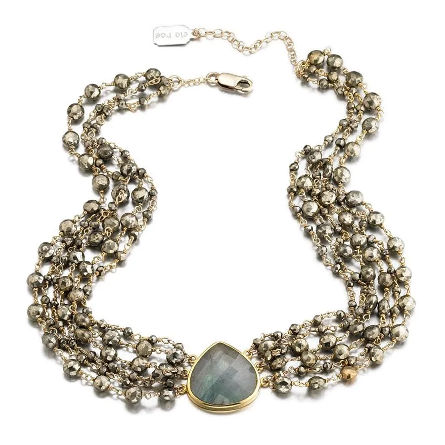 multi choker | bezel