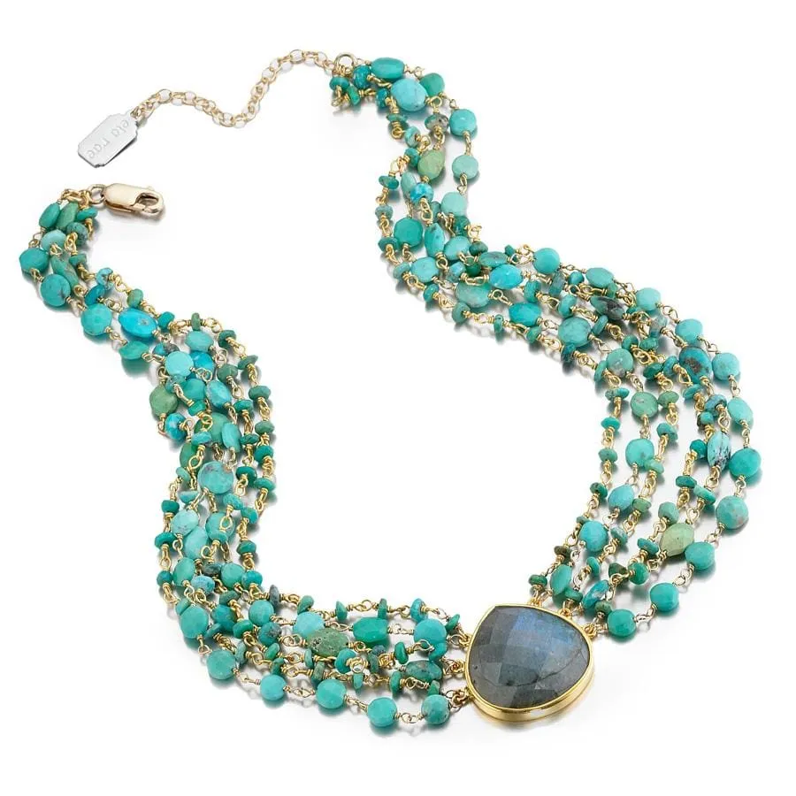 multi choker | bezel