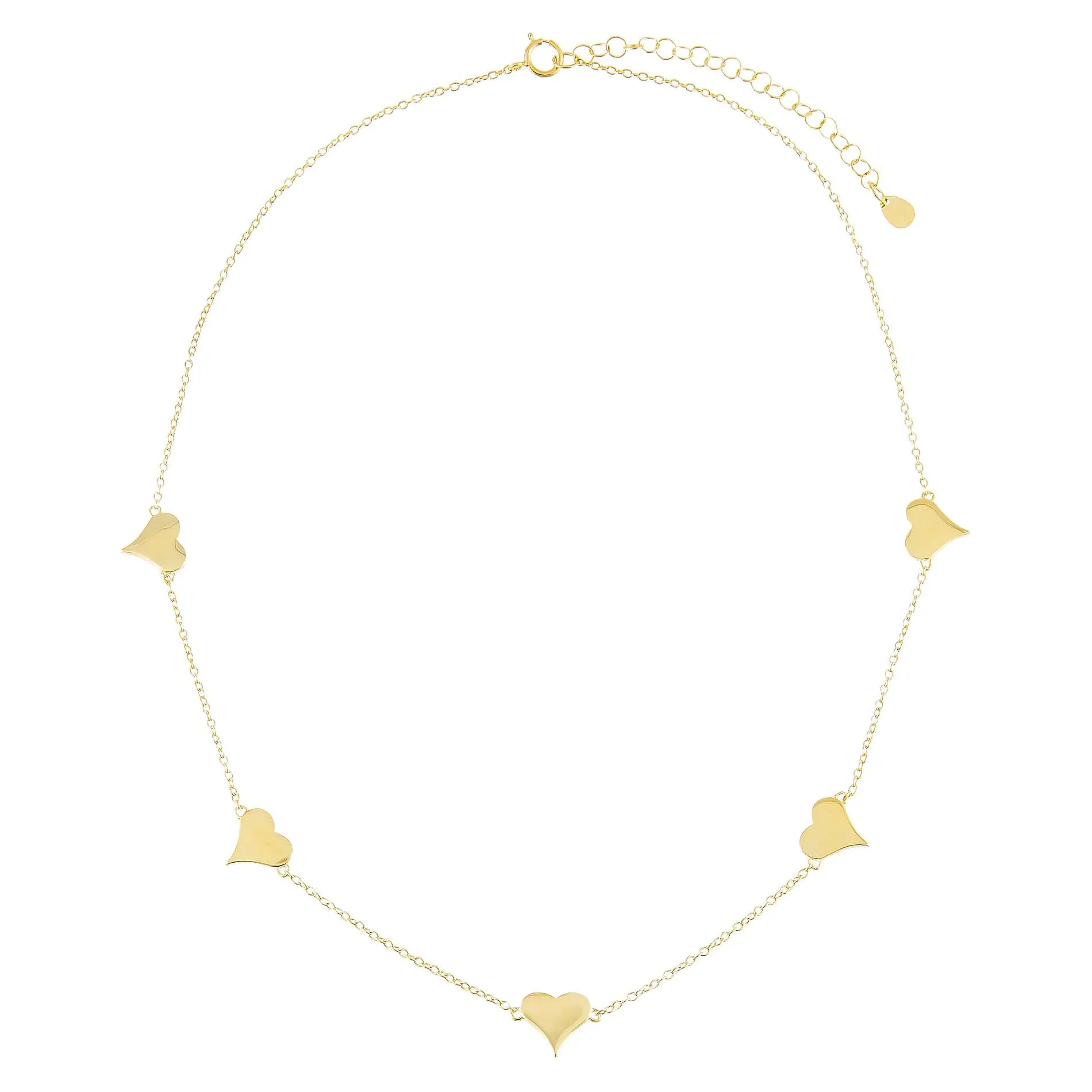 Multi Heart Necklace