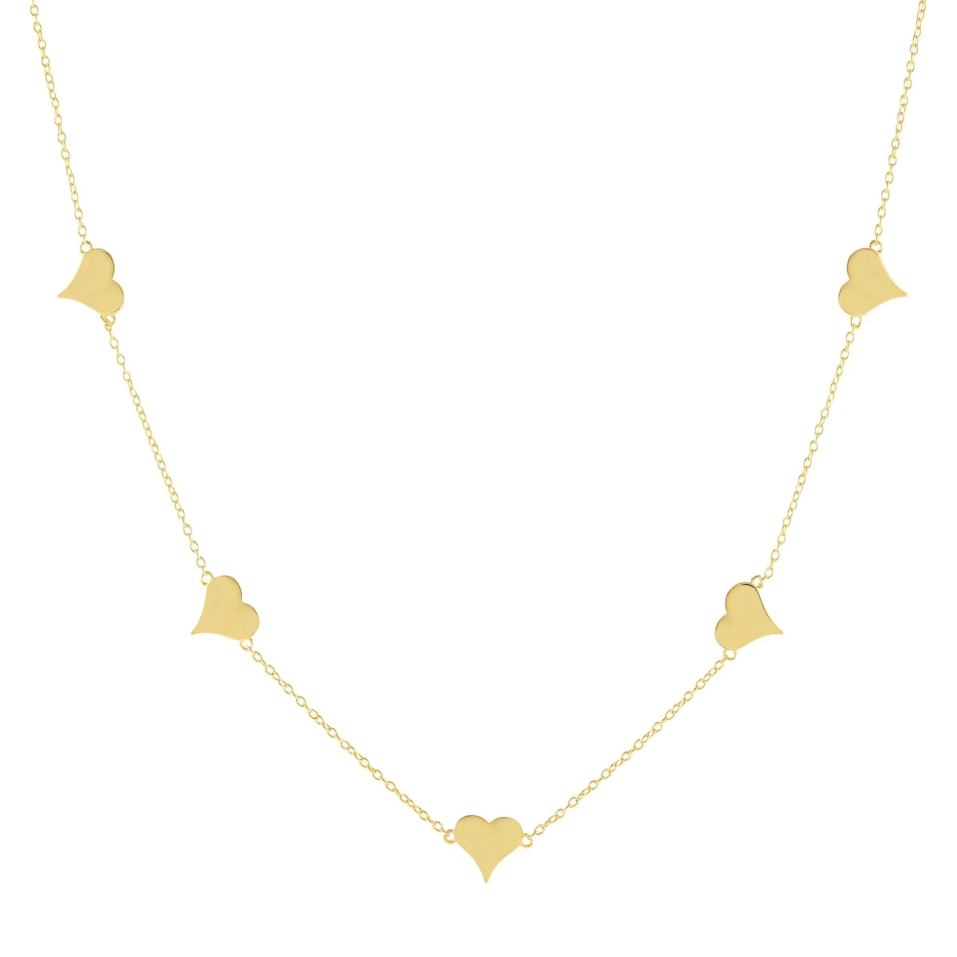Multi Heart Necklace