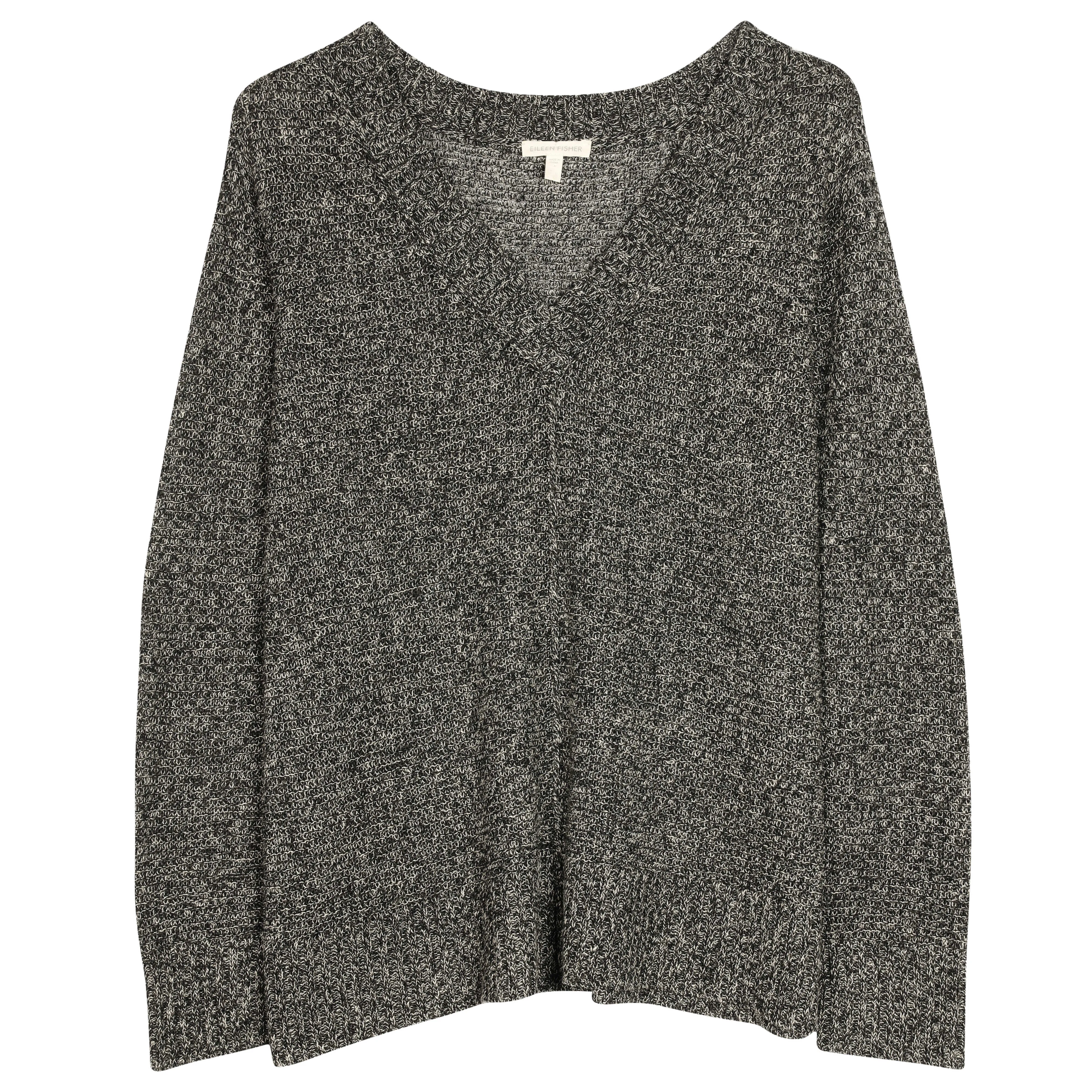 Multi-Tonal Mesh Pullover