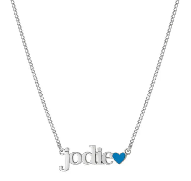 Name Heart Necklace