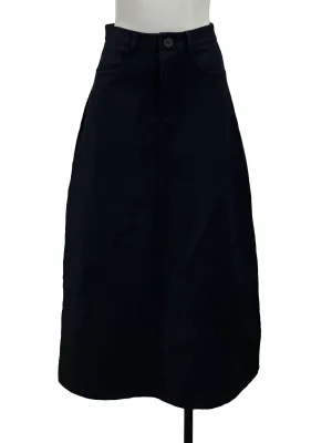 Navy Pencil Skirt