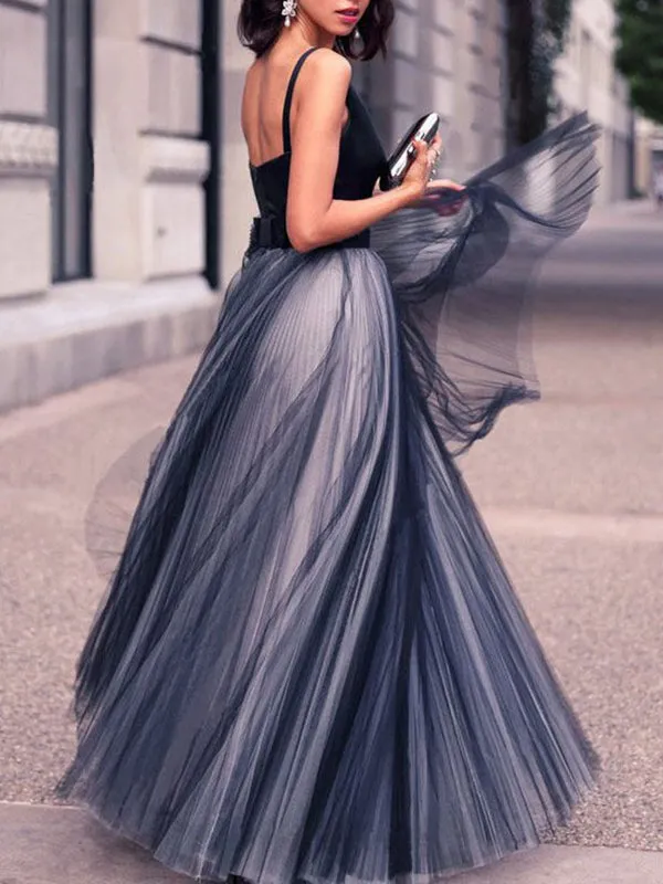New Dress V-neck Sleeveless Dress Waist Dress