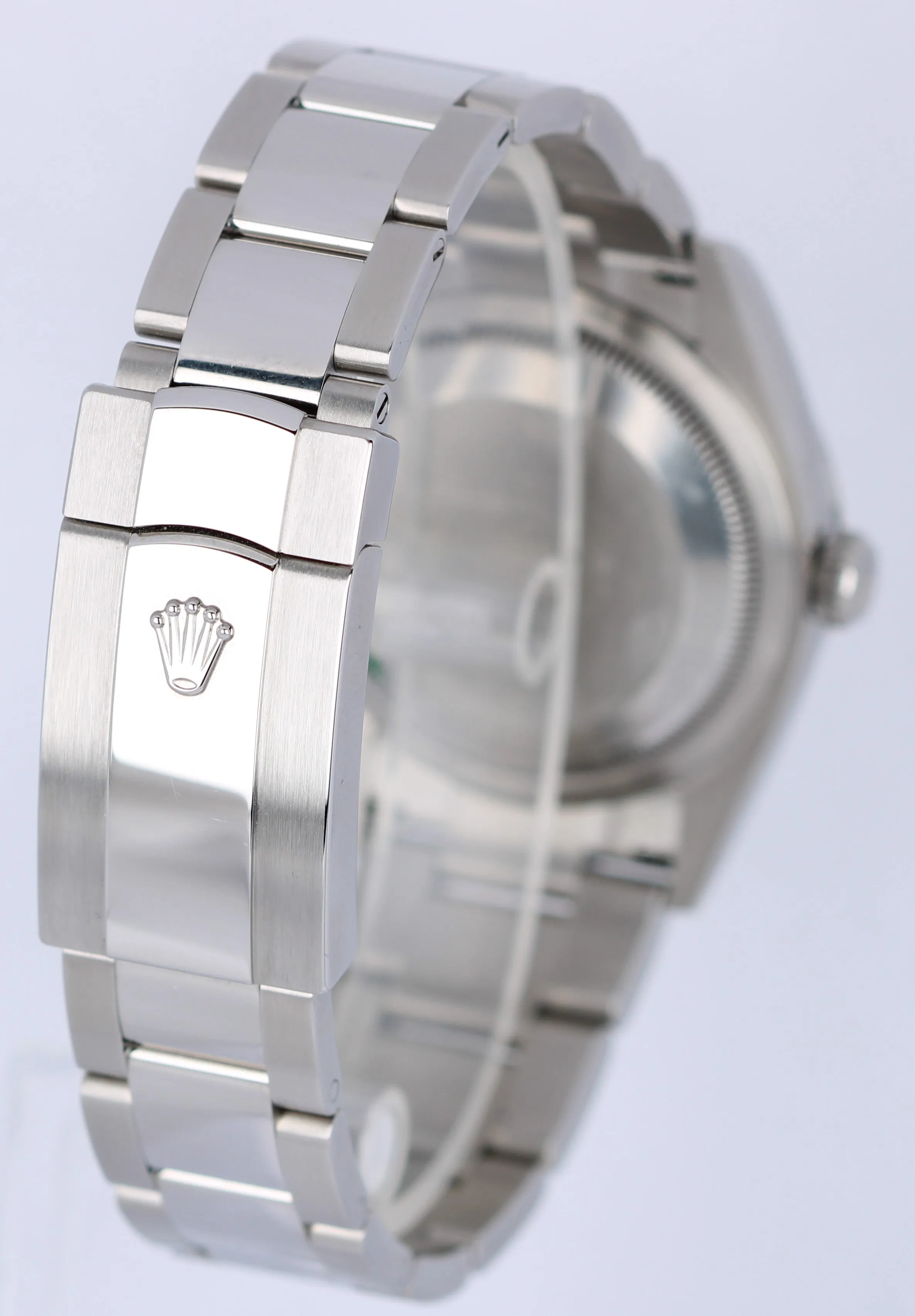 NEW Rolex DateJust 36mm Silver Stick Dial Stainless Steel 126200 Watch B&P