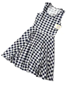 Nicki - Blue White Check
