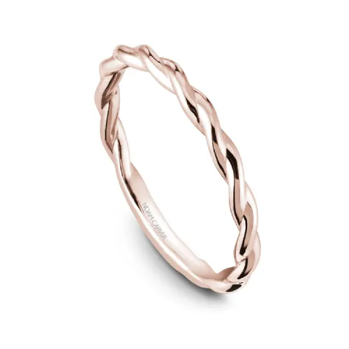 Noam Carver 14K Gold Stackable Twisted Band