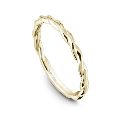 Noam Carver 14K Gold Stackable Twisted Band