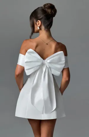 NOIR MINI DRESS - IVORY