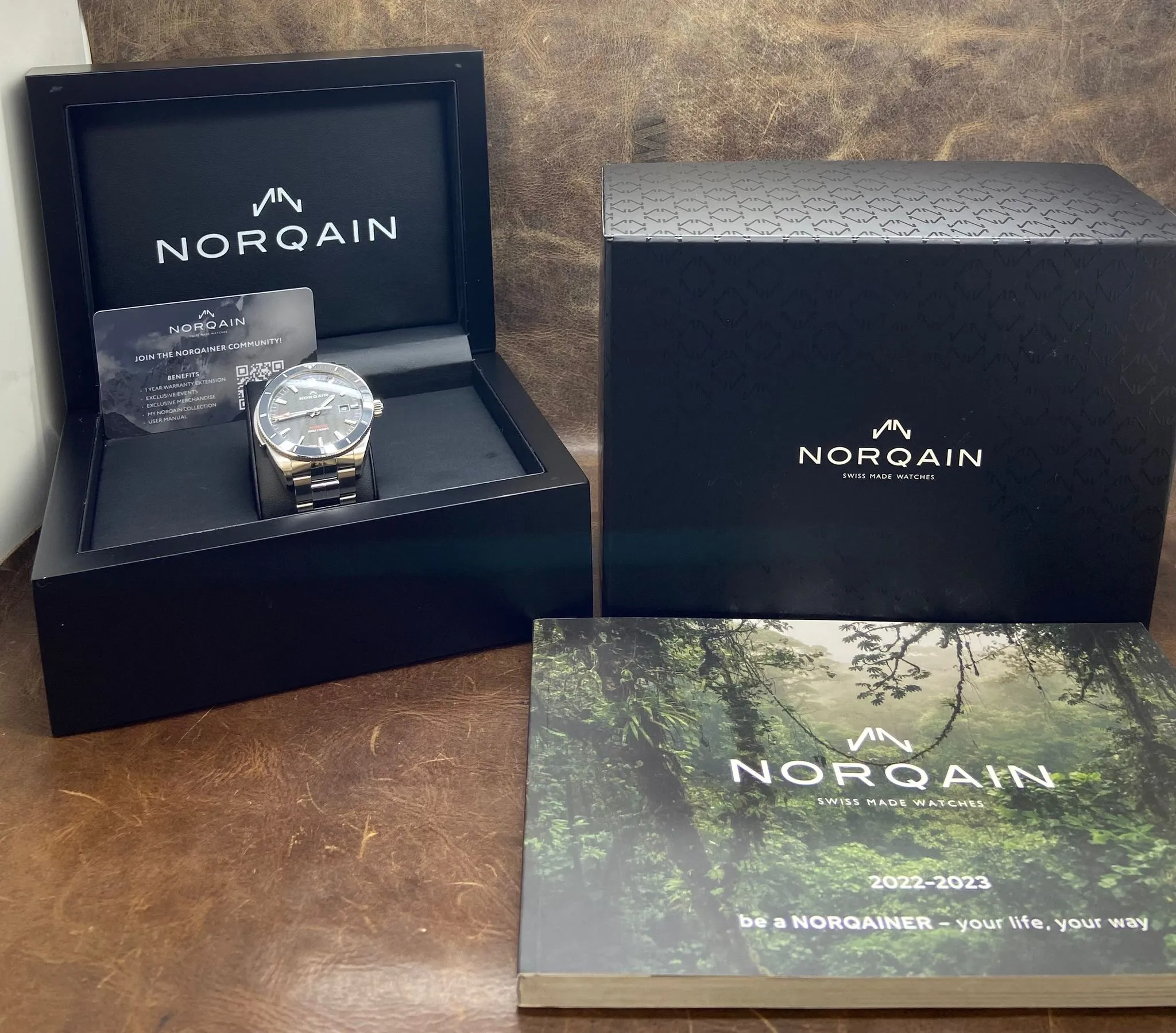 Norqain Adventure sport N1000 Grey Dial Automatic Men's Watch