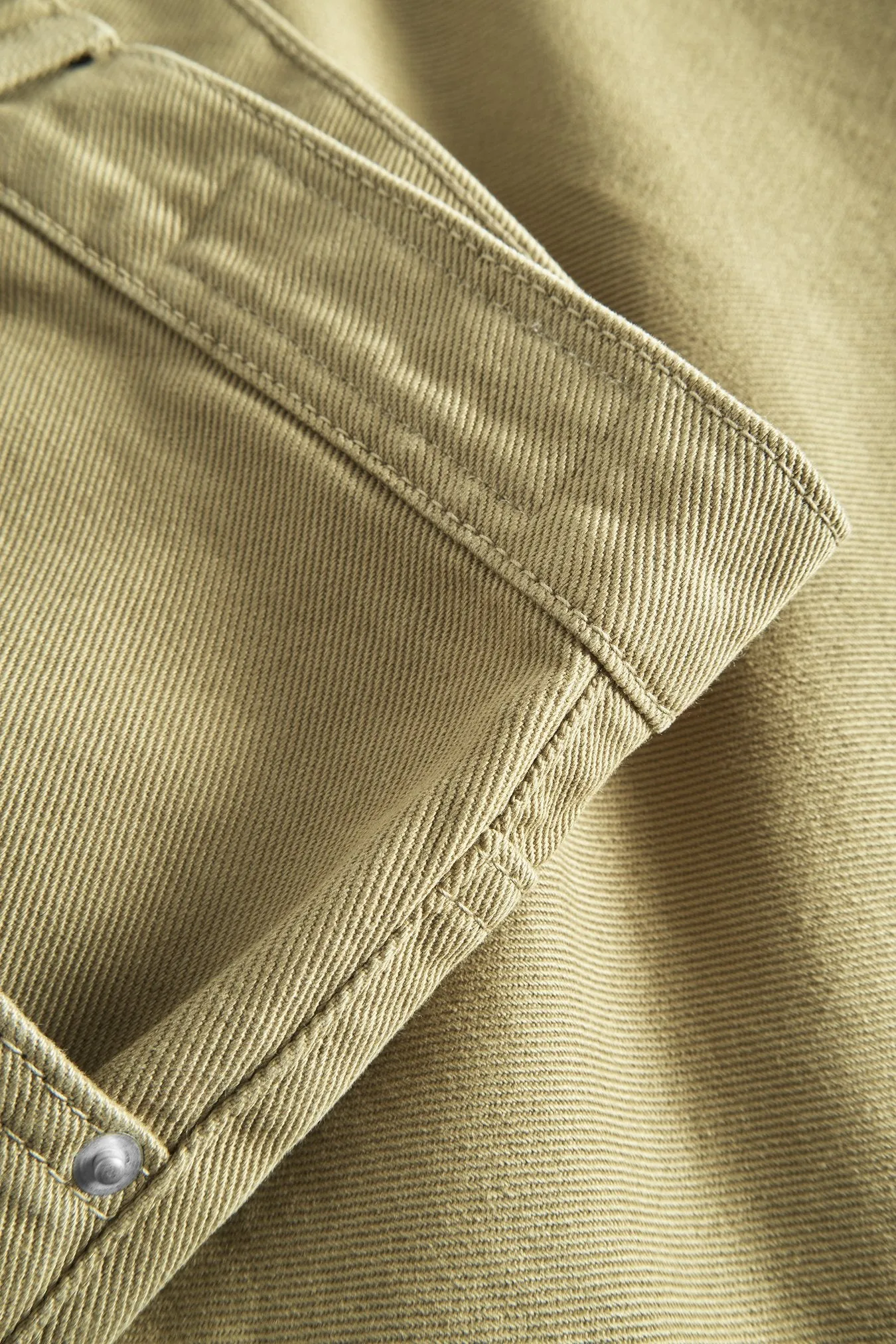 Norse Projects - Mogens Relaxed 5 Pocket Heavy Twill - Moss Green