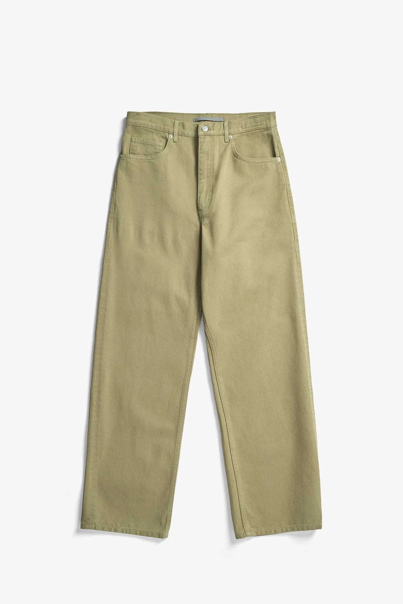 Norse Projects - Mogens Relaxed 5 Pocket Heavy Twill - Moss Green