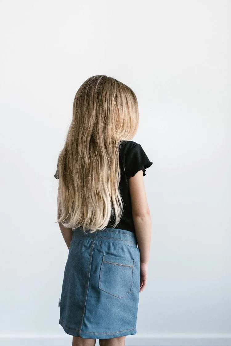 North Kinder Denim Pencil Skirt