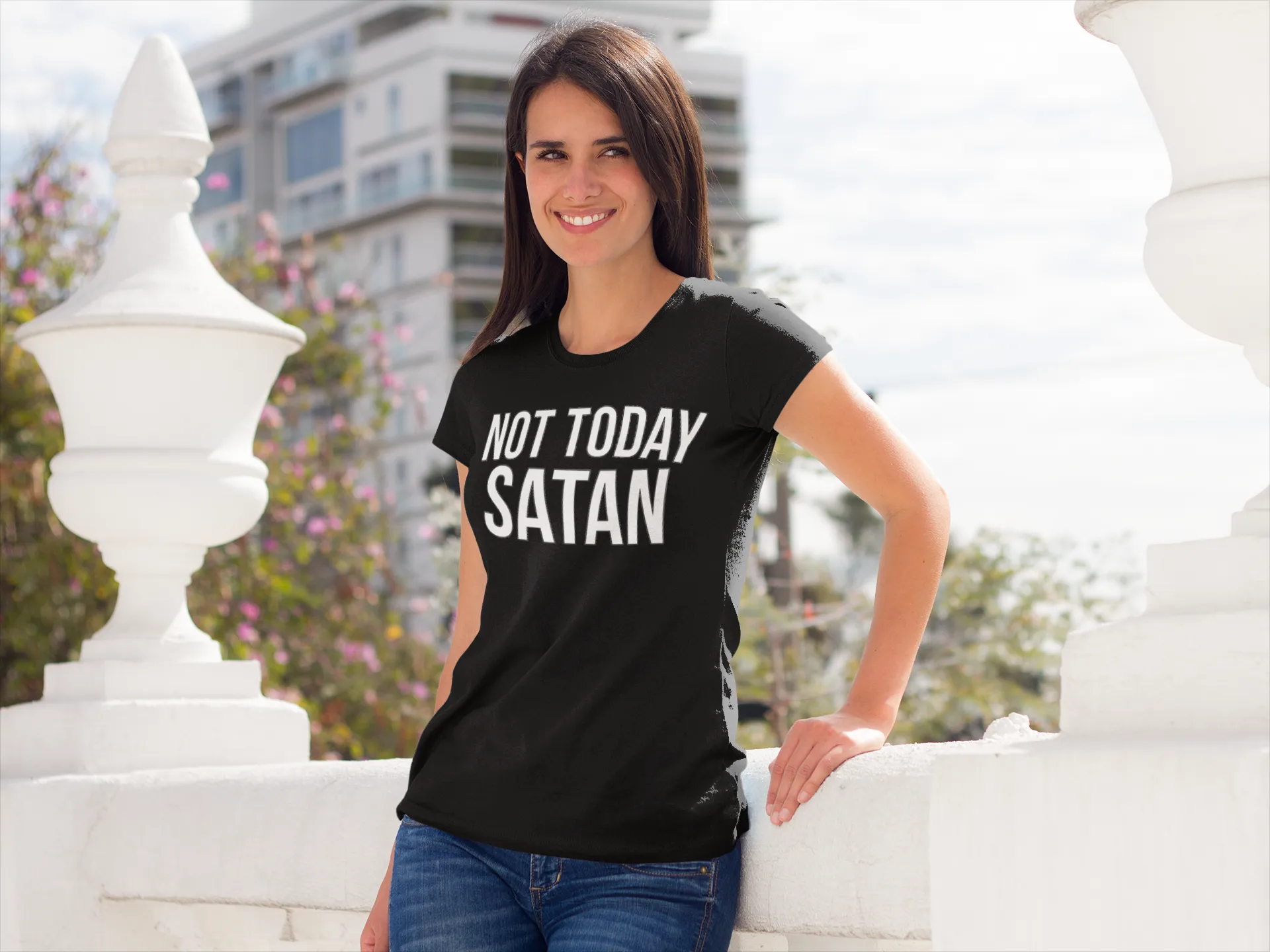 Not Today Satan T-shirt