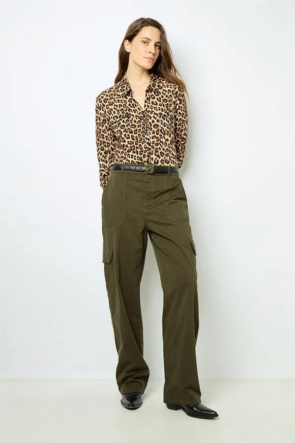 NUMA WIDE LEG CARGO TROUSERS