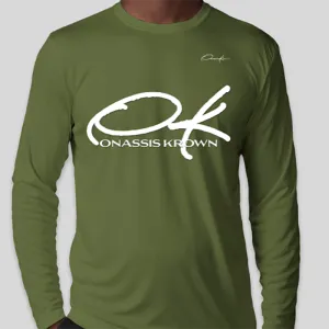 OK Initials Long Sleeve T-Shirts