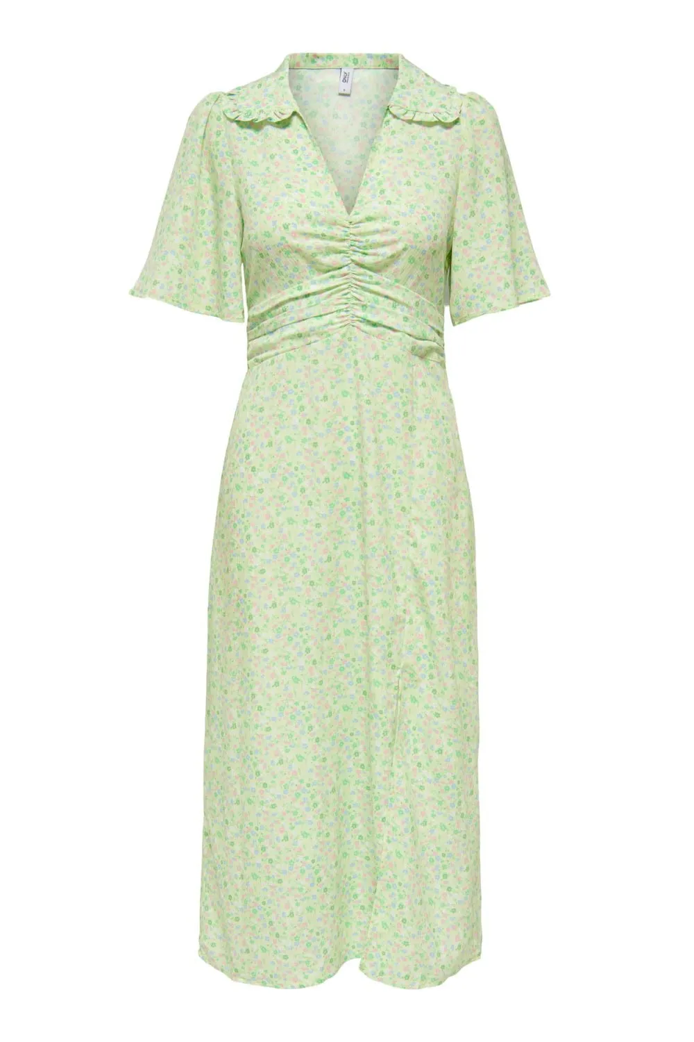 ONLEverly Kjole - Lime Blomsterprint