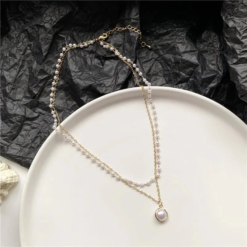 Opal Heart Pendant Necklace