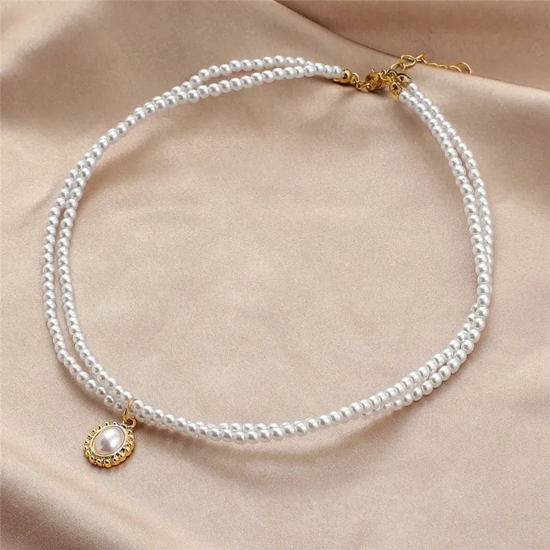 Opal Heart Pendant Necklace