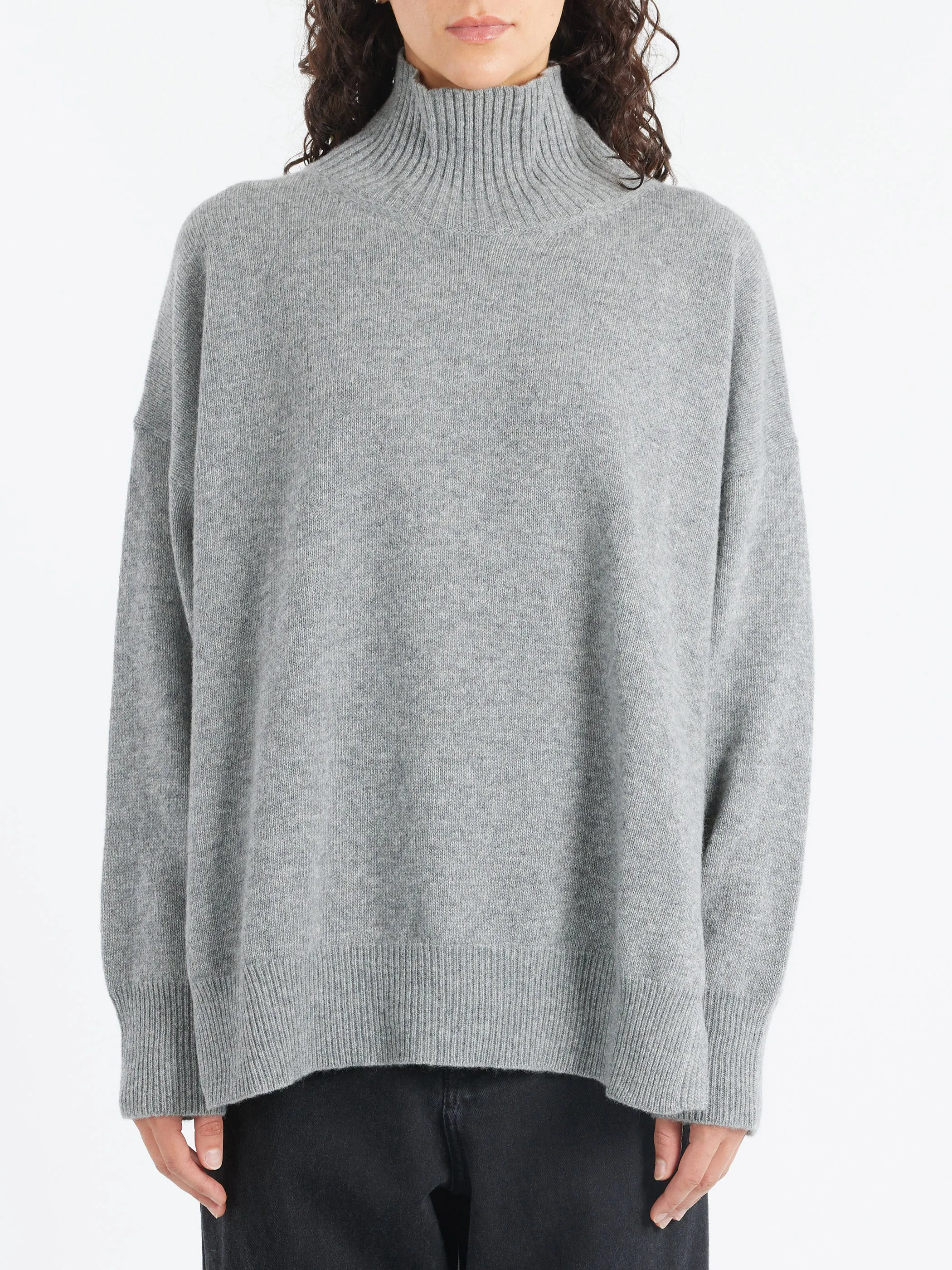 Open Sides Turtleneck