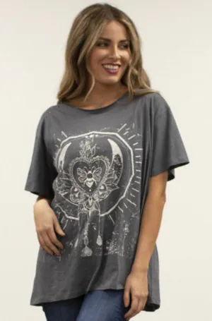 Oversized Tee Shirt Queen Bee Moon