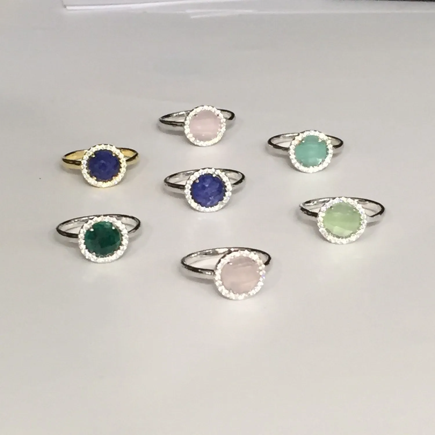 Pacific Blue Gemstone Ring-Sale