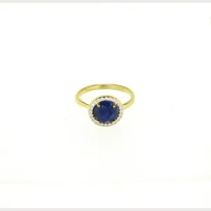 Pacific Blue Gemstone Ring-Sale
