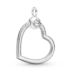 Pandora Heart Silver Necklace Carrier