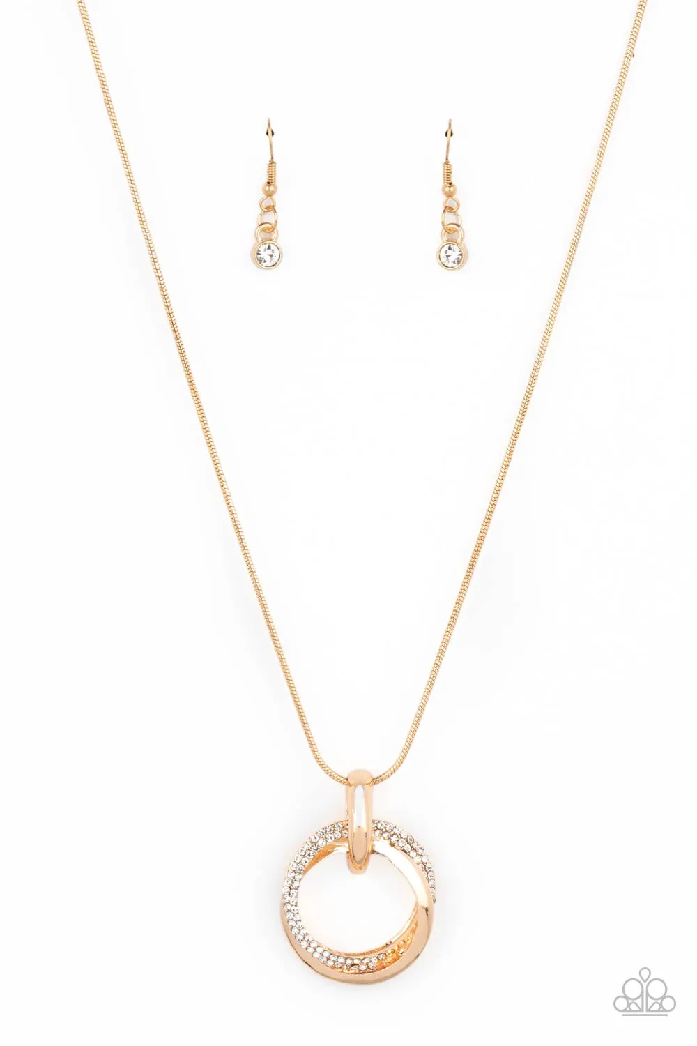 Paparazzi Sphere of Influence - Gold Necklace