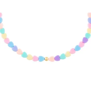 Pastel Heart Necklace