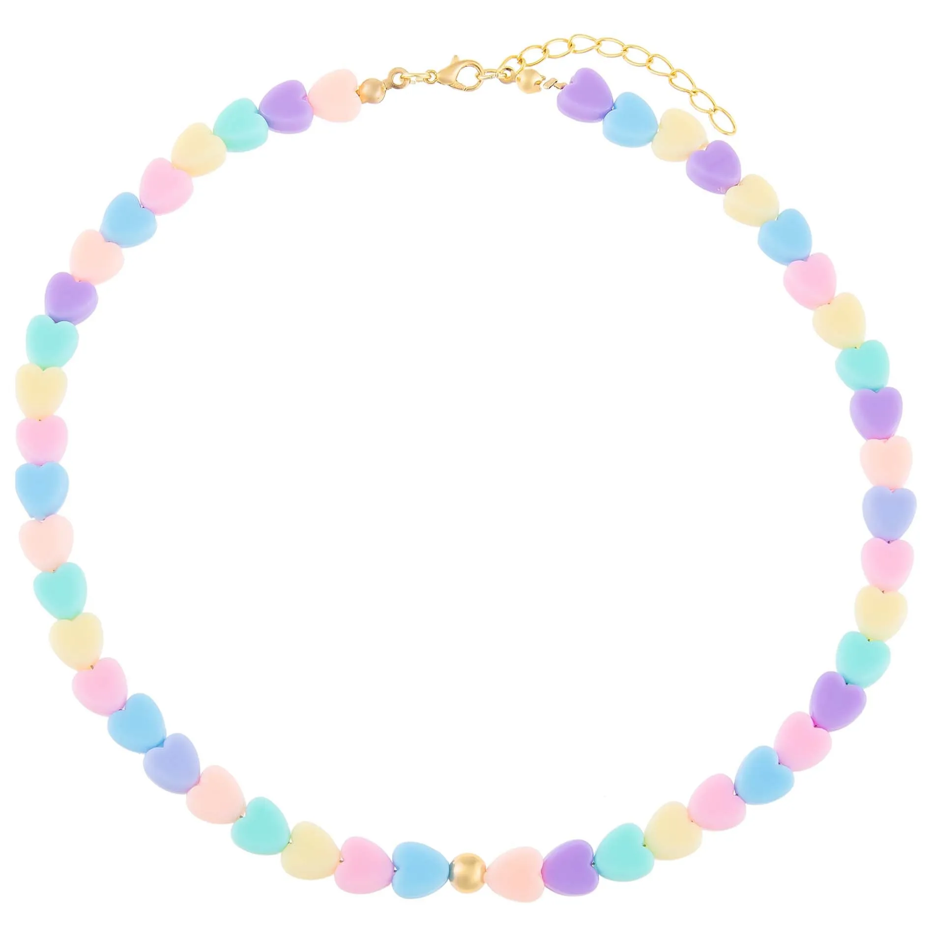 Pastel Heart Necklace