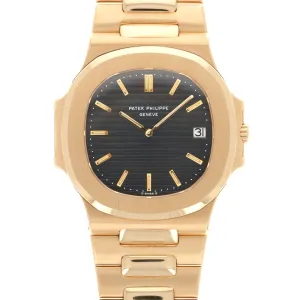 Patek Philippe Yellow Gold Nautilus Jumbo Watch Ref. 3700