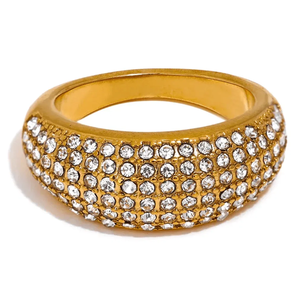 Pavé Band Rings