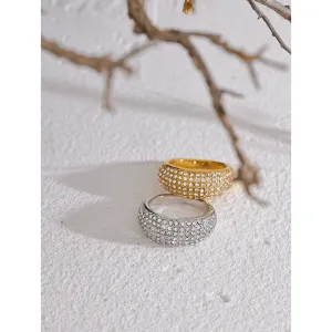 Pavé Band Rings